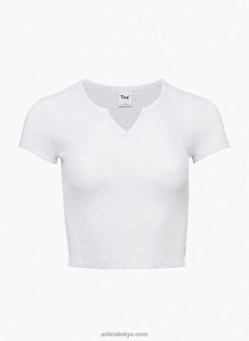 ノッチサーマルTシャツ P2L802073 アリツィア ワッフルノッチTシャツ