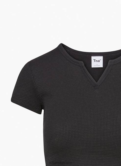 ノッチサーマルTシャツ P2L802074 アリツィア ワッフルノッチTシャツ