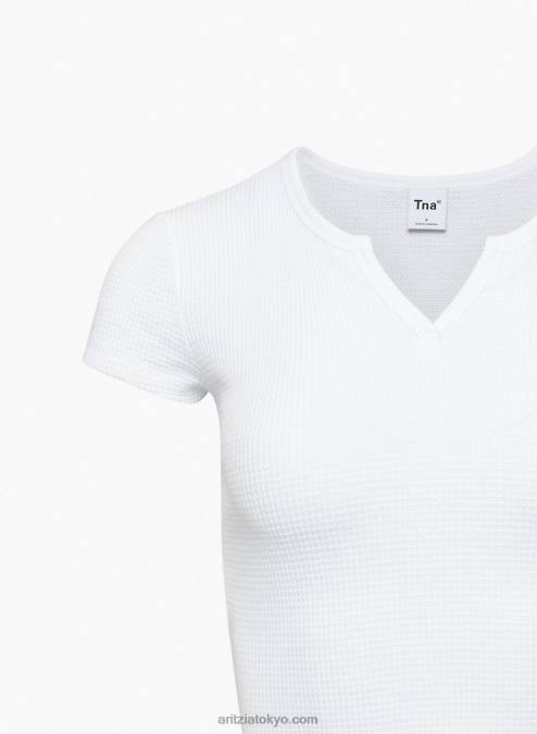 ノッチサーマルTシャツ P2L802075 アリツィア ワッフルノッチTシャツ