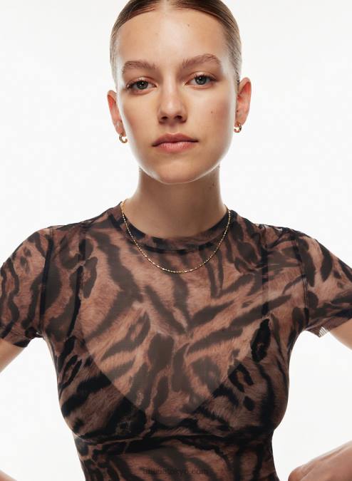 シアー クルーネック Tシャツ P2L802195 Aritzia Dixie Tシャツ