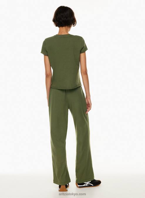 リサイクル コットン クルーネック Tシャツ P2L802277 Aritzia Jonas Tシャツ