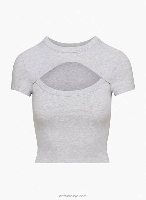 カットアウト クルーネック Tシャツ P2L802300 アリツィア チル コスタ Tシャツ