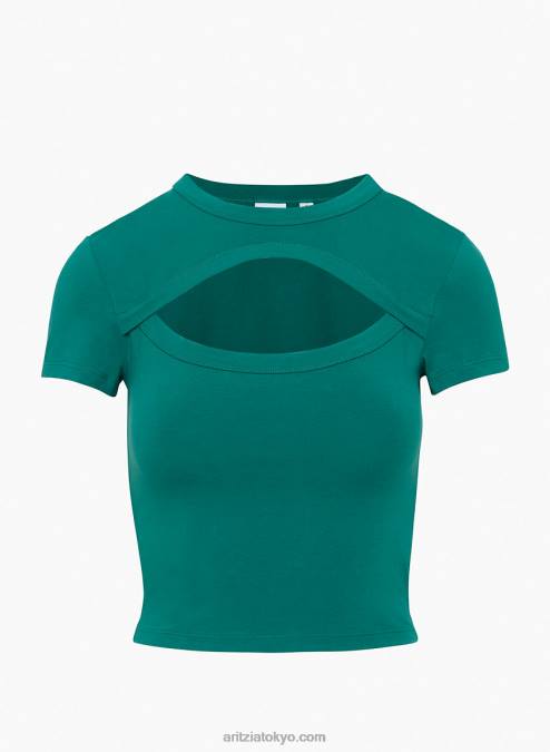 カットアウト クルーネック Tシャツ P2L802303 アリツィア チル コスタ Tシャツ