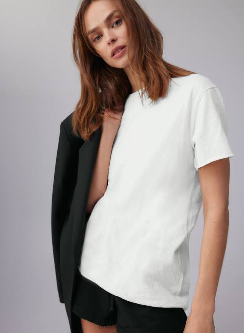 オーバーサイズ コットン Tシャツ P2L802315 アリツィア ハニャ Tシャツ