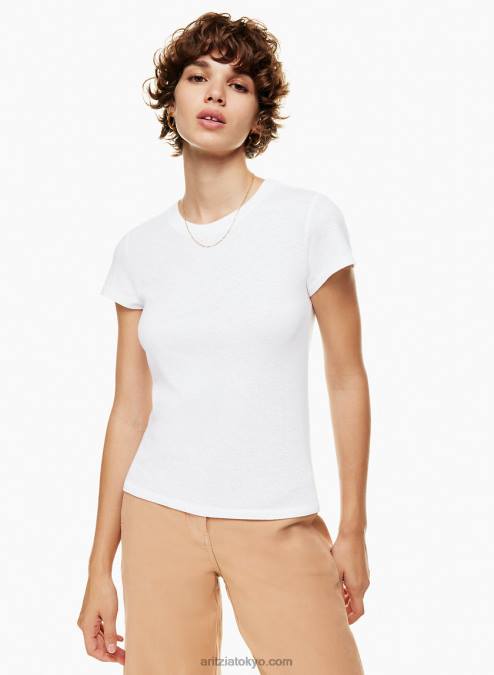 クルーネックTシャツ P2L802340 アリツィア ステープルTシャツ