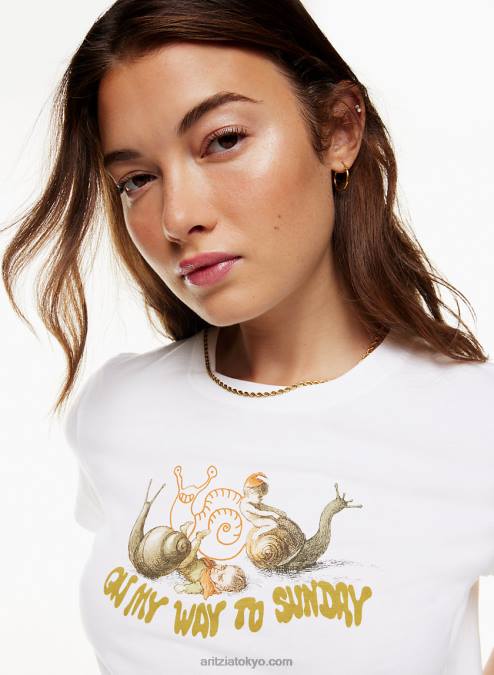 クルーネックTシャツ P2L802369 アリツィアドリームTシャツ
