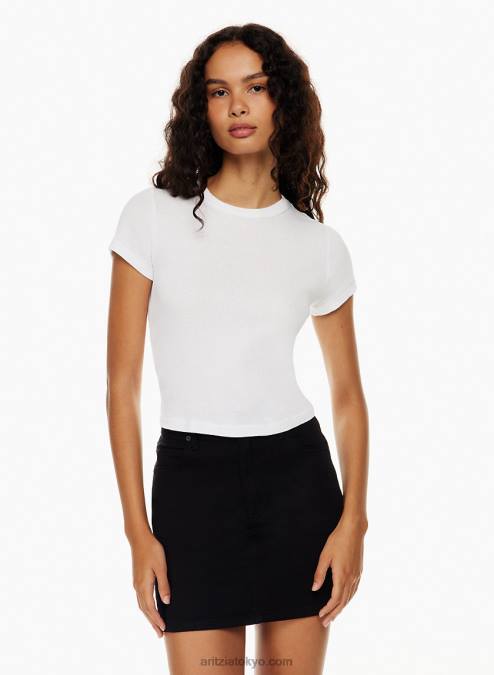 リブベビーTシャツ P2L802370 Aritzia The Hayley Tee