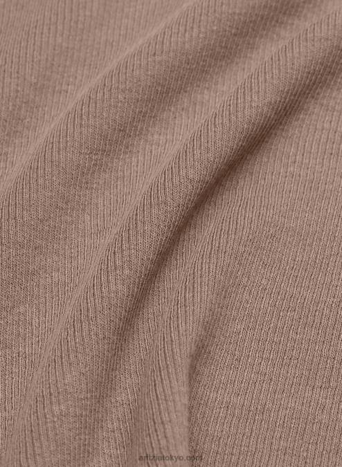 リブクルーネックTシャツ P2L80261 アリツィア リブウエストTシャツ