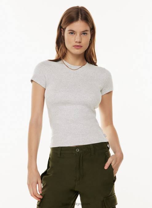 シュランクン リブ Tシャツ P2L80354 アリツィア リブ Tシャツ