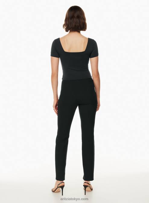 クロップド スクエアネック Tシャツ P2L80376 Aritzia Contour Squareneck Shortsleeve T-Shirt