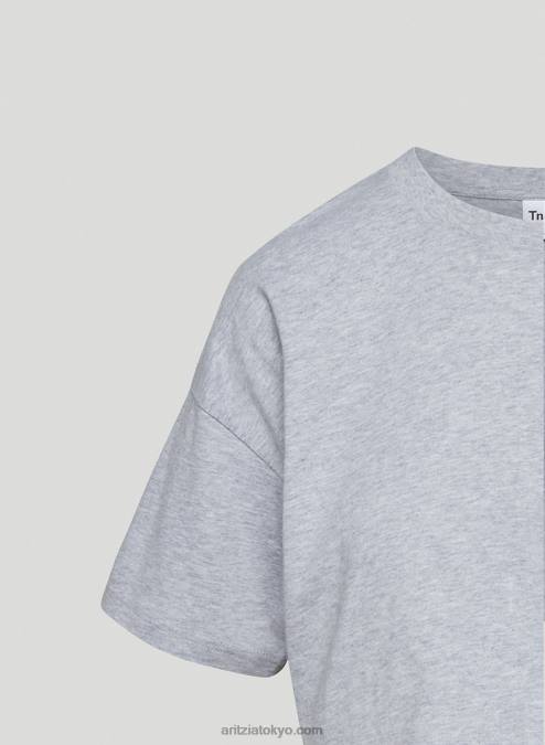 クロップド クルーネック Tシャツ P2L80418 アリツィア レイドバック Tシャツ