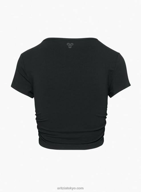 シャーリング クロップド T シャツ P2L80469 Aritzia Chill Malibu クロップド T シャツ