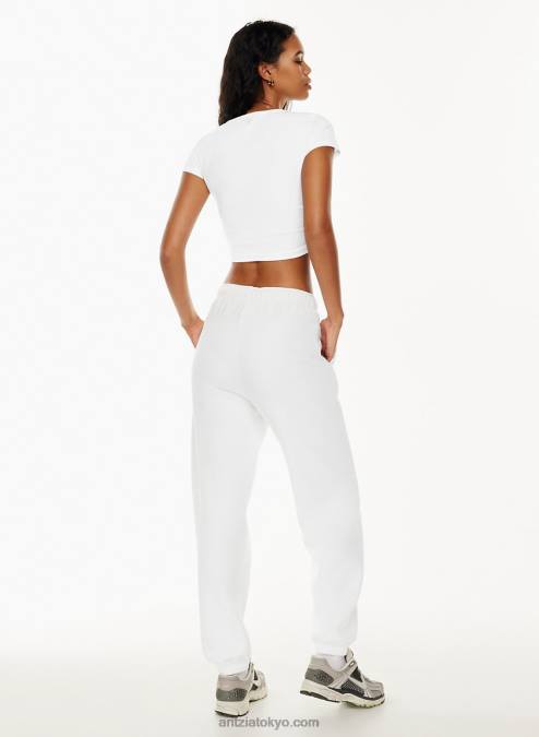 シャーリング クロップド Tシャツ P2L80470 Aritzia Chill Malibu Cropped T-Shirt