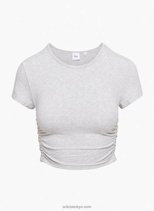 シャーリング クロップド T シャツ P2L80471 Aritzia Chill Malibu クロップド T シャツ