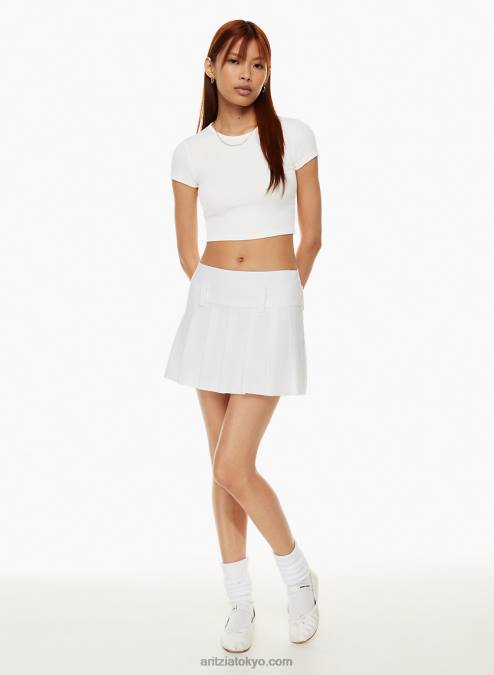 アリツィア ブリス クロップド リブ Tシャツ P2L80507
