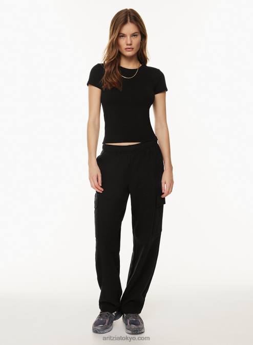 スリムフィットクルーネックTシャツ P2L80594 Aritzia Chill Ortiz Tシャツ