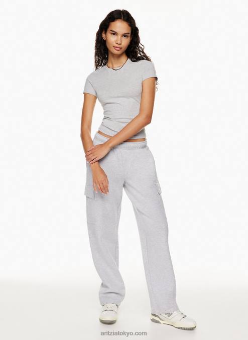 スリムフィットクルーネックTシャツ P2L80597 Aritzia Chill Ortiz Tシャツ