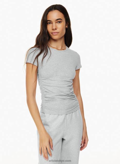 シャーリングクルーネックTシャツ P2L80682 Aritzia Chill Malibu Tシャツ