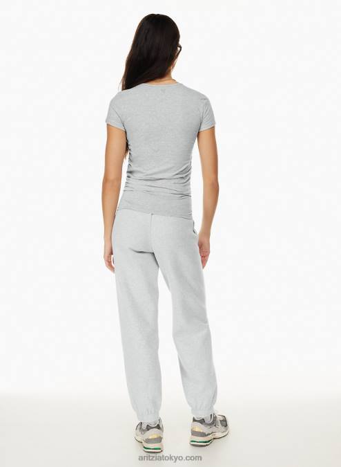 シャーリングクルーネックTシャツ P2L80682 Aritzia Chill Malibu Tシャツ