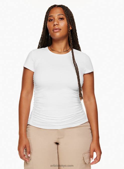 シャーリングクルーネックTシャツ P2L80683 Aritzia Chill Malibu Tシャツ