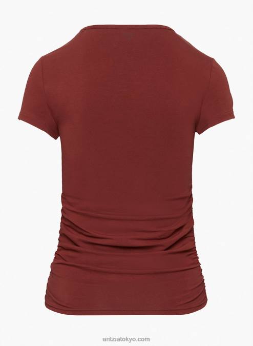 シャーリングクルーネックTシャツ P2L80687 Aritzia Chill Malibu Tシャツ