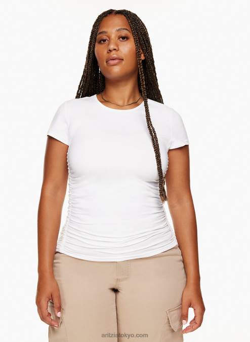 シャーリングクルーネックTシャツ P2L80687 Aritzia Chill Malibu Tシャツ