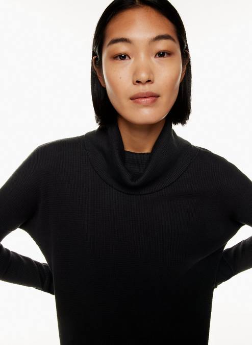 Thermal Cowl-Neck Longsleeve P2L801778 Aritzia サーマルカウルネック