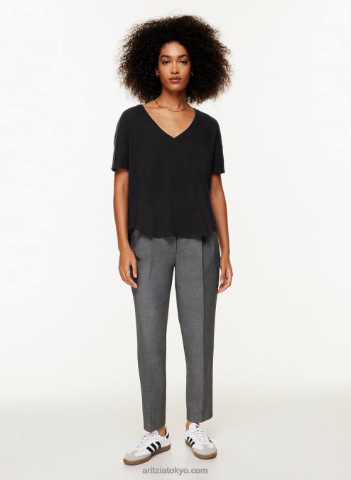 VネックサーマルTシャツ P2L801647 アリツィアベリーTシャツ