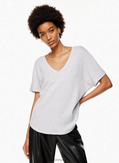 VネックサーマルTシャツ P2L801648 アリツィアベリーTシャツ