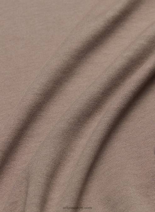 VネックピマコットンTシャツ P2L801963 アリツィアファンデーション VネックTシャツ