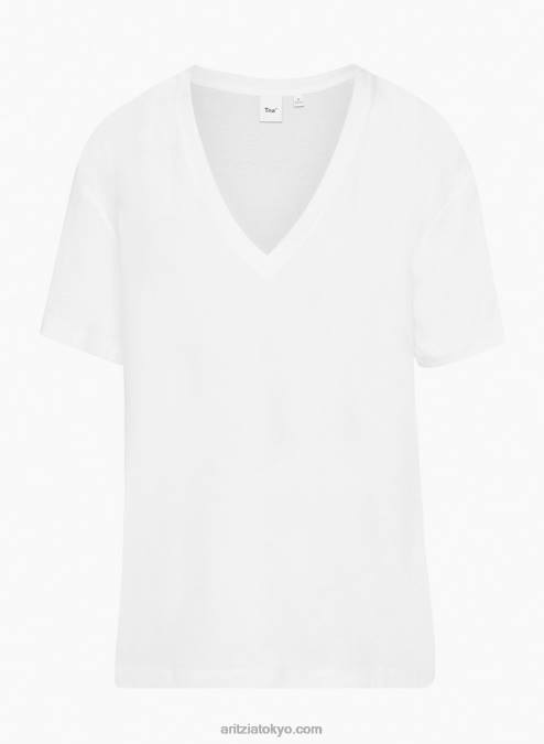 VネックTシャツ P2L802081 アリツィアスローンTシャツ