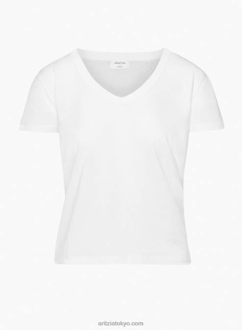 VネックTシャツ P2L802279 アリツィア 必須 Tシャツ