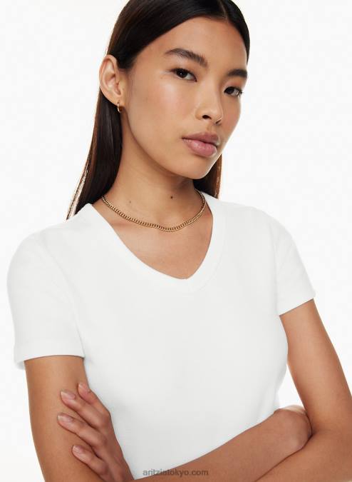 VネックTシャツ P2L802346 アリツィア タフィー Tシャツ