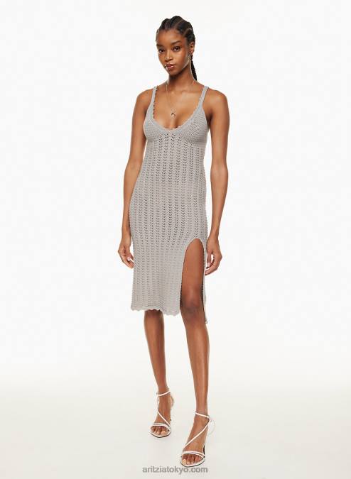 Vネッククロシェミディドレス P2L8011254 Aritzia Evie ミディドレス