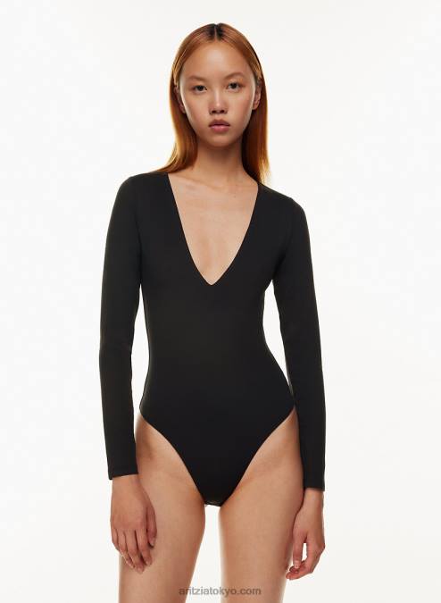 長袖 V ネック ボディスーツ P2L801481 Aritzia Contour V ネック ロングスリーブ ボディスーツ