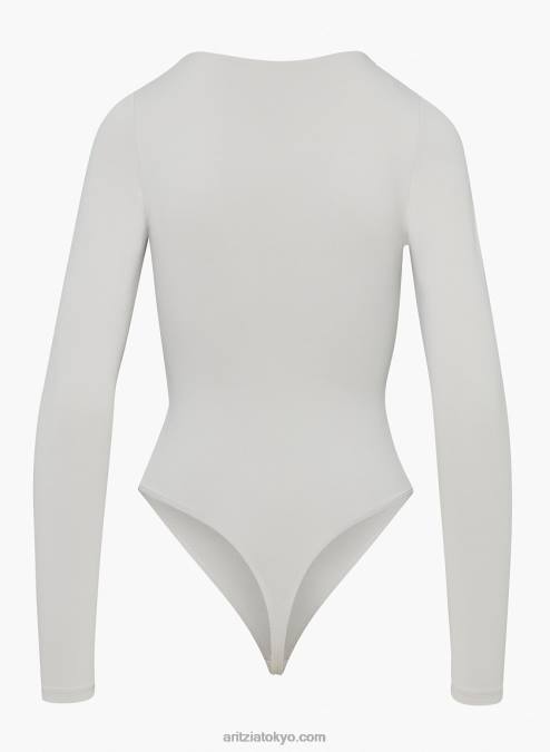 長袖 V ネック ボディスーツ P2L801482 Aritzia Contour V ネック ロングスリーブ ボディスーツ