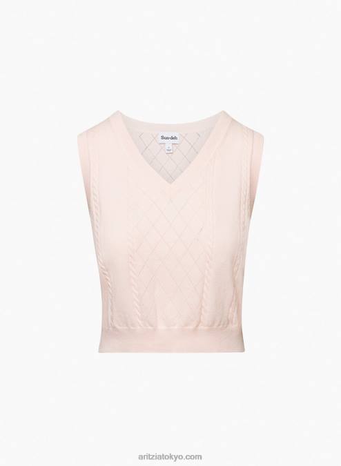 Vネックセーターベスト P2L802922 Aritzia Quinn セーターベスト