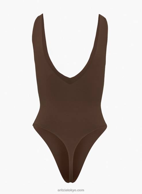 Vネックタンクボディスーツ P2L80330 Aritzia Contour Vネックボディスーツ