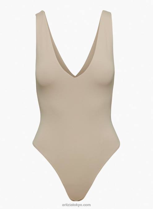 Vネックタンクボディスーツ P2L80333 Aritzia Contour Vネックボディスーツ