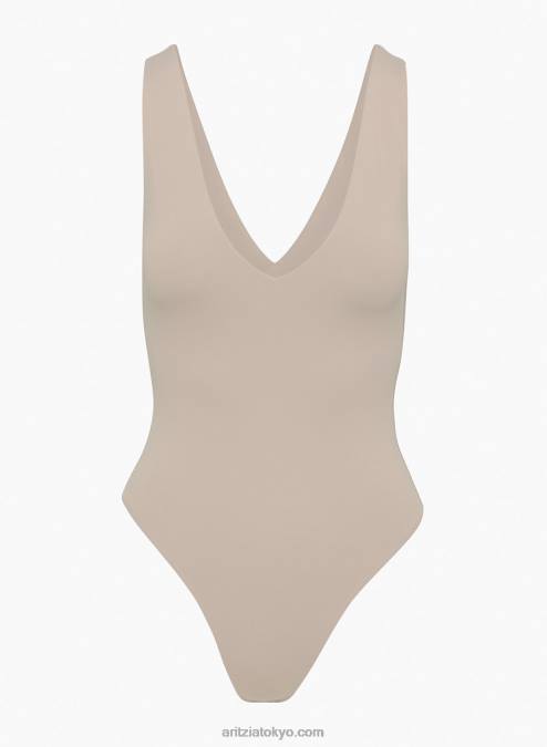 Vネックタンクボディスーツ P2L80335 Aritzia Contour Vネックボディスーツ