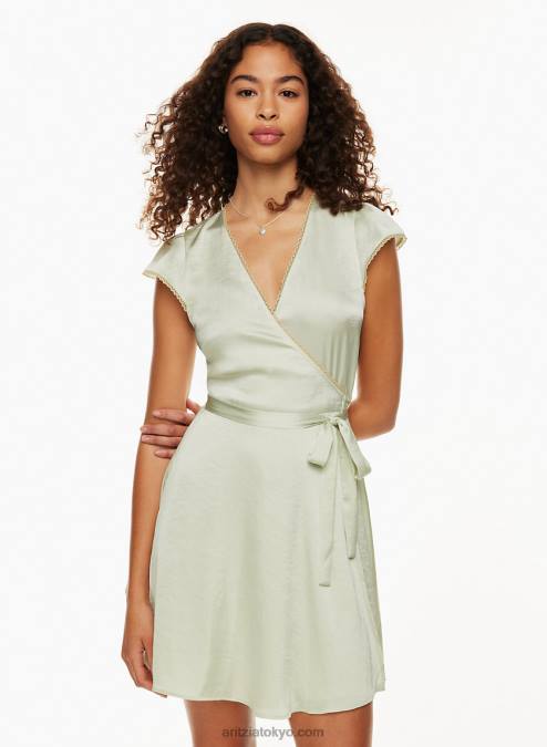 Vネックラップミニワンピース P2L806151 Aritzia Mademoiselleワンピース