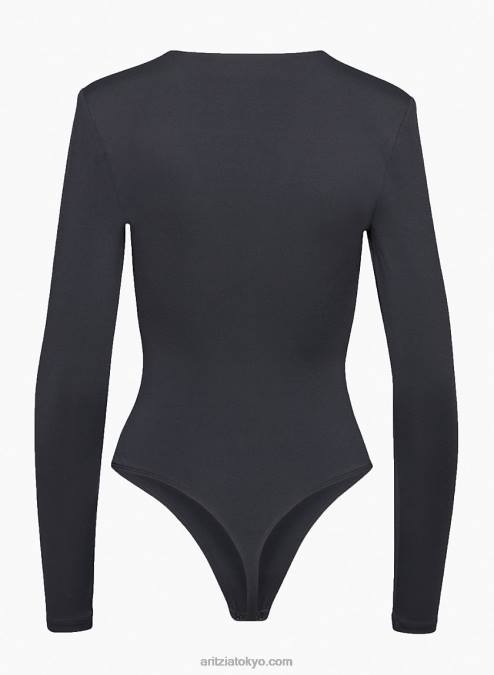 ショルダーパッド付きVネックボディスーツ P2L80963 Aritzia Contour Shoulder Pad Vネックボディスーツ